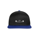 SCOMBOO Snapback - Sonnenschutz mit Stil - black/bright royal