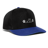 SCOMBOO Snapback - Sonnenschutz mit Stil - black/bright royal