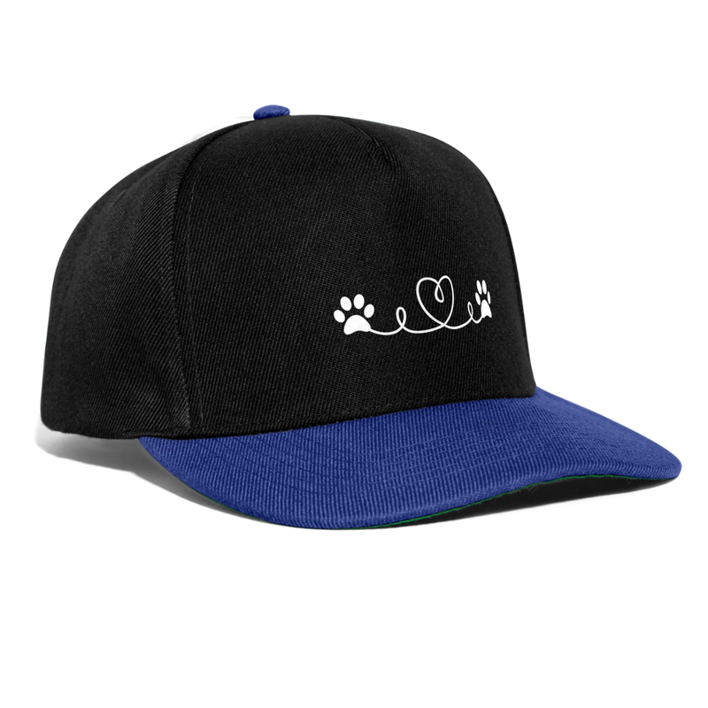 SCOMBOO Snapback - Sonnenschutz mit Stil - black/bright royal