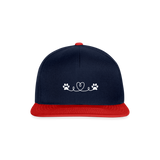 SCOMBOO Snapback - Sonnenschutz mit Stil - navy/red